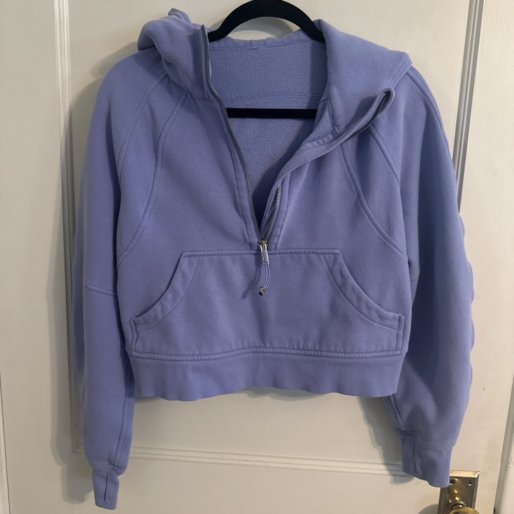 Lululemon Scuba 1/2 Zip Sweatshirt XS/S - Deep Purple